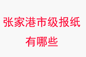 张家港报纸有哪些，张家港市级报纸有哪些找我要登报网